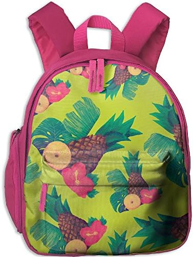 Pineapple Lilium Tropical Leaves Kids Cute Shoulder Bags Children Handbag School Backpacks
