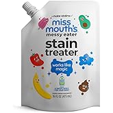 Miss Mouth's Messy Eater Stain Treater - 16oz Refill - Newborn & Baby Essentials - No Dry Cleaning Food, Grease, Coffee Off Laundry, Underwear, Fabric