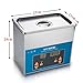 GT SONIC 3L Large Tank Capacity Ultrasonic Cleaner with Durable and Strong Heat Resistance Stainless Steel Construction for Jewellery,Household Commodities, Glasses, Coins,Metal Parts