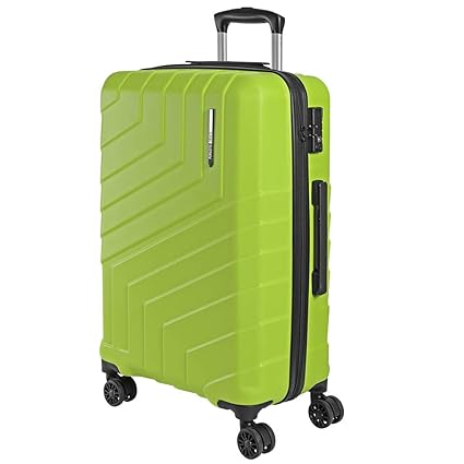 Hartschale Koffer für Reisen - Ultra Leicht und Robust ABS Trolley mit Teleskopgriff - Gepäck mit TSA Schloss und 4 Doppelrol