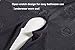 Amazingjoys Women's Open Bust Bodysuit Seamless Body Shaper Tummy Control Shapewear,Black,Small (US Size 4-6)