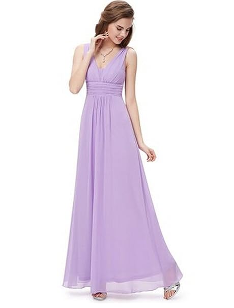 Abito Donna Vestiti Estivi Eleganti Lunghi Di Chiffon Senza Maniche ...