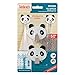 Tatkraft PANDA Self Adhesive Hooks for Towels and Coats, Stainless Steel, Set of 2 PCS, Panda Decor
