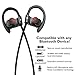 WIRITH Bluetooth Headphones, IPX6 Waterproof Sports Wireless Earbuds, In-Ear Bluetooth Headsets with Built-in Mic, HD Stereo Sound, Noise Cancelling, for Gym Running Workout