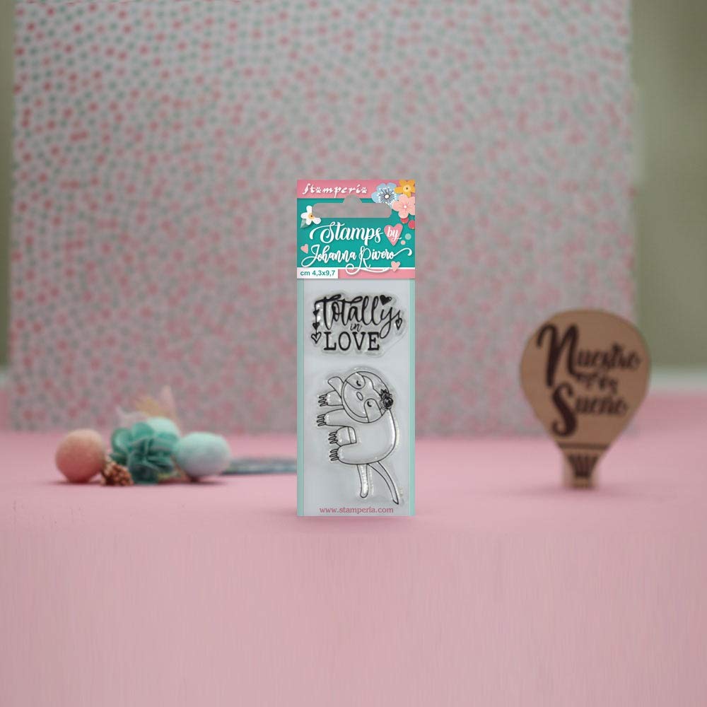 STAMPERIA INTERNATIONAL, KFT WTKJR11 Cling Stamps, Totally Love by Johanna Rivero