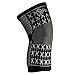 For-Knees Magnetic Compression Knee Brace Support Sleeve - Natural Soft Cotton - Latex Elastic Fabric with Magnets. for Sports, Sprains Strains Arthritis Sore Knees Recovery