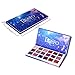 Shouhengda Eyeshadow Palette, 8 Matte + 10 Shimmer Pigmented Eyeshadow Velvet Texture Blendable Long Lasting Starry Sky Makeup Palette