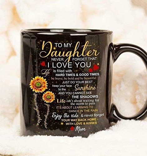 to my daughter mug from mom