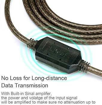 long printer usb cable