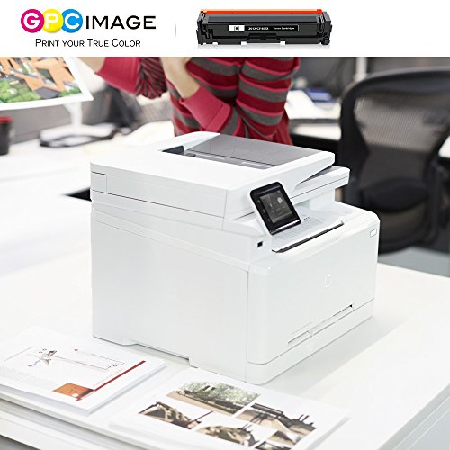 GPC Image 4PK New 201A Compatible Toner Cartridge Replacement for HP 201A CF400A HP 201X CF400X CF401A CF402A for HP Color LaserJet Pro M252DW M252N Pro MFP M277DW M277C6 M277 M252 Toner Ink Printer