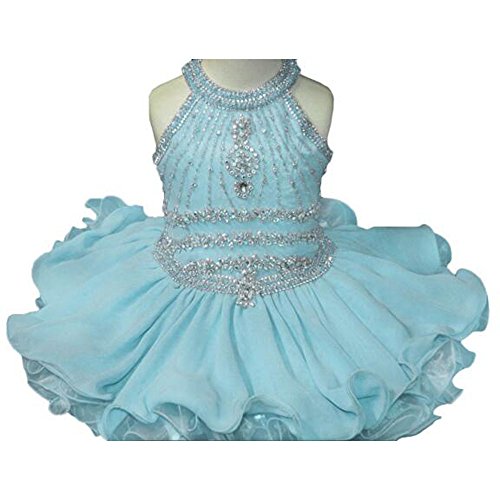 WEONEDREAM Girls Short Skirt Flower Girl Dresses DP001 (8)