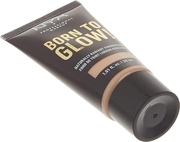 NYX PROFESSIONAL MAKEUP BORN TO GLOW NATURALLY RADIANT FOUNDATION, MEDIUM COVERAGE – VANILLA