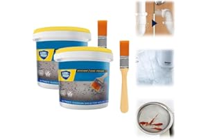 KRUGGO Multifunctional Invisible Waterproof Coating, 2024 New Invisible Waterproof Agent, Transparent Waterproof Coating Clear Insulating Sealant for Indoor Outdoor (150g 2pcs)