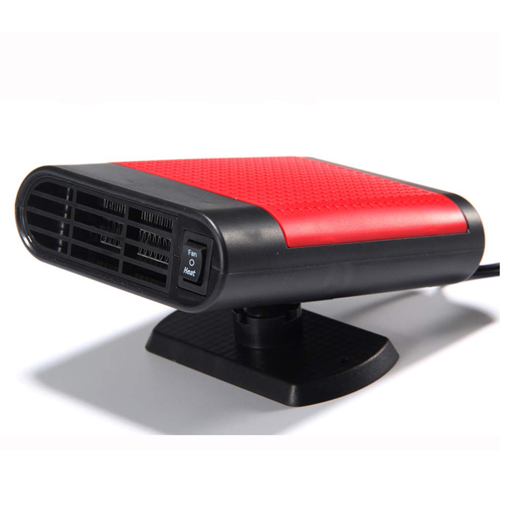 NUZAMAS Portable 12V 150W Car Heater and Air Purifier, 3in1 Heater, Fan and Air Purification Operation, Winter Car Defroster Demister, Air Blower, Rotatable Holder