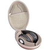 Hermitshell Hard Travel Case for iJoy Matte Rechargeable Wireless Bluetooth Foldable Over Ear Headphones (Rose Gold)