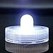 Signstek Set of 36 Submersible Waterproof Wedding Underwater Tea Light Sub LED Light for Decoration Wedding Party Bar etc.*White*