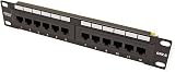 TRENDnet TC-P12C6 12-Port Cat 6 Unshielded Patch Panel 10 Inch Black view 2