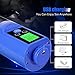 Electric Male Penis Vacuum Pump, Feelingirl Men Adult Sex Toys Rechargeable Automatic Enhancement Training Device with 4 Suction Intensities for Stronger Bigger Erections