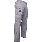 VANLENS FR Pants for Men Flame Resistant Pants 7.5oz Multi-Pockets Straight Leg FR Pants CAT2