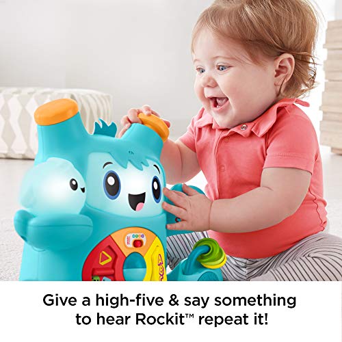 FisherPrice Baby Learning Toy Dance & Groove Rockit with Music Lights
