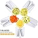 SURPEER 5-Blade Slicer For Fruits And Vegetables,Noodle Spiralizer With Sturdy Suction,Heavy Duty Base Spaghetti Squash,Hand Mixer For Low Carb/Paleo/Gluten-Free Meals,With Spiralizer Recipes