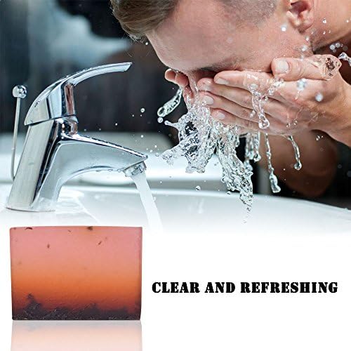 Herbal Mint Foaming Face Soap-Treatment For Acne Prone Skin, Oily Skin, Psoriasis, Eczema and Black Head (1Pcs Herbal Mint)