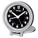Seiko QHT011 Alarm Clock - Silver Tone