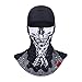QINGLONGLIN Skull Face Mask Balaclava Motorcycle Halloween Breathable