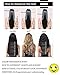 S-noilite® 17-26 Inches(43-66cm) 8pcs Long Full Head Clip in Hair Extensions Sexy Lady Fashion Choice 13 Colors (24