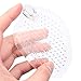 footinsole Silicone Gel Inserts Cushion Pads Thong Sandals Forefoot Toe Protectors 1 Pair