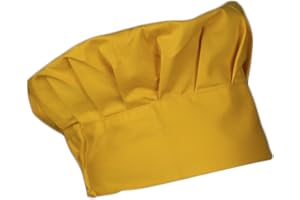 QZUnique Chef Hat Unisex Elastic Kitchen Cooking Chef Cap Adult Adjustable Baking Hat Reusable Food Service Hair Nets