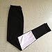 PHOTNO Yoga Running Pants High Waist Cropped Leggings stretch trousers pants for women (L, Black)