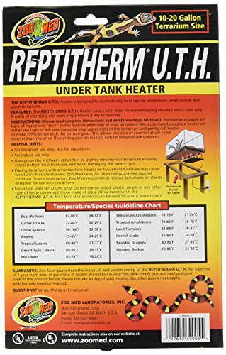 Zoo Med ReptiTherm Under Tank Heater, Small