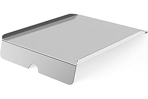 FLAMEDUTY 22" Stainless Steel Drip Pan Heat Baffle Replacement for Traeger 22 Series,Traeger Pro 575 Drip Tray,Traeger BAC012 BCA070 BBQ07C and Newer Lil' Tex,Lil' Tex Elite,Lil' Tex Pellet Smoker Grills Parts