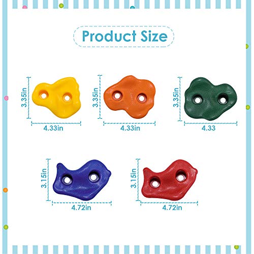 SEAAN Rock Climbing Holds for Trees Rock Climbing Holds for Kids Adults