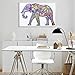 HuaCan Diamond Painting Kits for Adults DIY 5D Special Shape Partial Drill Crystal Rhinestone Embroidery Pictures Arts Craft for Home Wall Decor Elephant A 26x34cm
