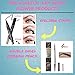 Music Flower Eyebrow Tattoo Pen (Dark Grey)