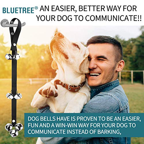 BLUETREE 2 Pack Dog Doorbells Premium Quality Training Potty Great Dog