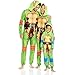 Nickelodeon Little Boys' Toddler Ninja Turtles Uniform Union Suit, Green, 3T