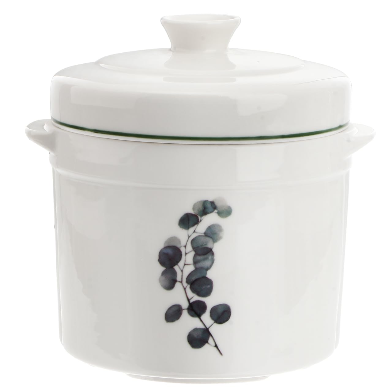 Tomaibaby Stew Pot with Lid, Non-stick Ceramic Casserole Soup Bowls with Handles, Double-Ear Soup Pots for Home Kitchen Cooking Stew Noodles Bird's Nest