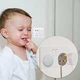 SZXMDKH 22 Pack UK Plug Socket Covers White Child Safety Protectors Cast ABS view 7