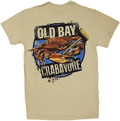 Official Licensed Old Bay Seasoning "Crabavore" Men's T-Shirt