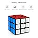 Speed Cube 3x3 VFunix Updated Structure and Vivid Colors Puzzle Cube with Cube Stand - Stickered Edition