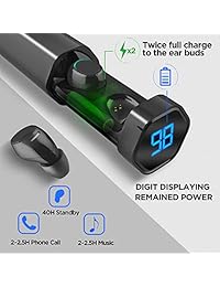 Auriculares inalámbricos con Bluetooth 5.0 de SOAIY T2