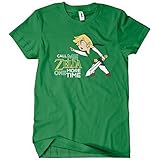 Call Me Zelda One More Time T-Shirt Tee Funny Link Gaming Legend of Tri Force