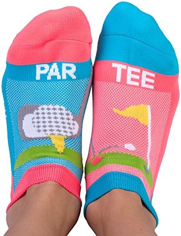 My Soxy FeetAthletic Performance Ankle Socks-Bright & Fun Running Socks with Motivational and Inspirational Design