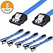 Mudder 5 Pack 18 Inch SATA III 6.0 Gbps Cable
