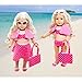 Lilly and the Bee Novelties 6 Piece Swimsuit Set for 18
