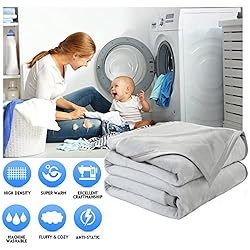 EASELAND Soft Queen Size Blanket Warm Microplush
