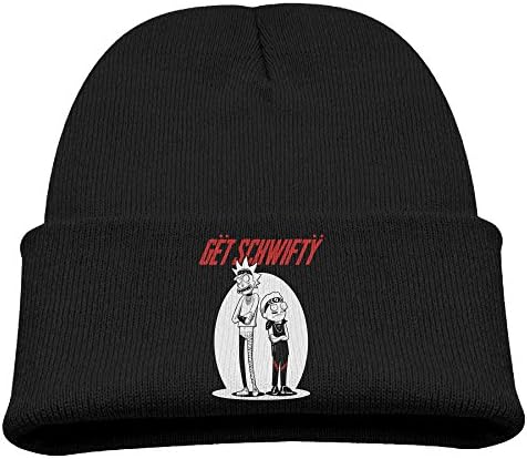 Rick And Morty Get Schwifty 1 Sarah Chalke Spencer Grammer Cute Knit Cap Cool Stocking Beanie Hats Black Kid